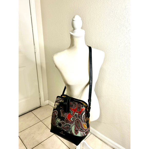 Spartina 449 Cora Barony Bucket Bag Purse - Picture 7 of 8